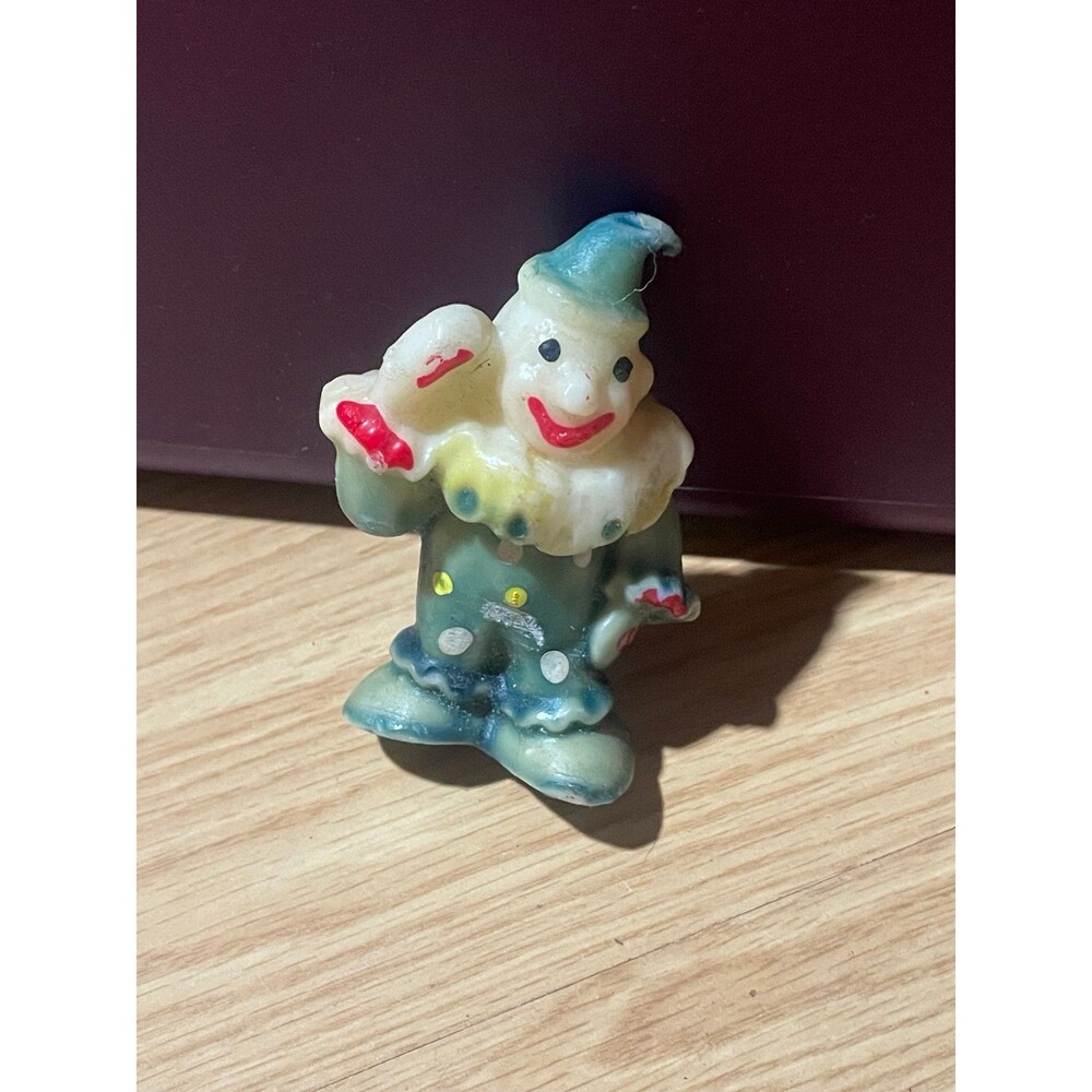 Vintage clown candle